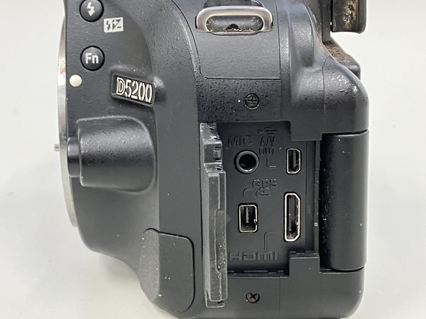 【動作保証】Nikon ニコン D5200 ボディ デジタル 一眼レフ カメラ AF-S DX NIKKOR 18-55mm 1:3.5-5.6G VR レンズキット ジャンク K8707885_画像6