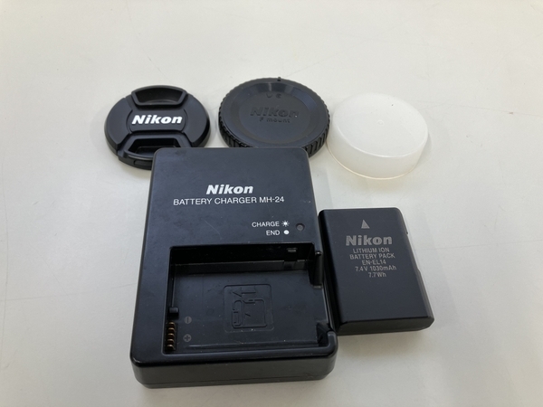 【動作保証】Nikon ニコン D5200 ボディ デジタル 一眼レフ カメラ AF-S DX NIKKOR 18-55mm 1:3.5-5.6G VR レンズキット ジャンク K8707885_画像2