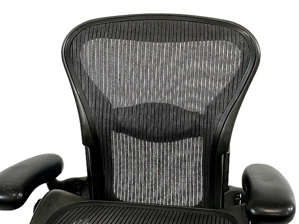 【動作保証】 Herman Miller ハーマンミラー Aeron Chair アーロンチェア オフィスチェア ゲーミングチェア 家具 椅子 中古 楽 T8703417の画像2