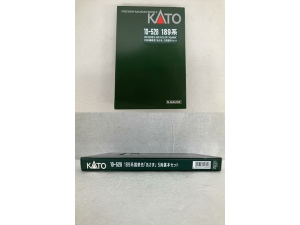 【動作保証】KATO 10-528 189系 国鉄色「あさま」5両基本セット Nゲージ 鉄道模型 中古 美品 S8700603_画像2