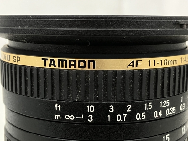 TAMRON タムロン 11-18 F 4.5-5.6 A 13 LD DiII SP 広角 一眼レフ カメラ レンズ ジャンク K8652735_画像5