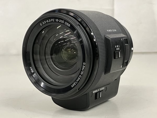 【動作保証】SONY ソニー NEX-VG30 Handycam ビデオカメラ SELP18200 E 3.5-6.3PZ 18-200 OSS レンズ付き カメラ ケース付き 中古 K8608499_画像5