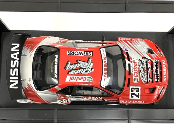 AUTOart 1/18 JGTC 2002 CASTROL PITWORK GT-R オートアート カストロール ピットワーク 中古 O8705477の画像6