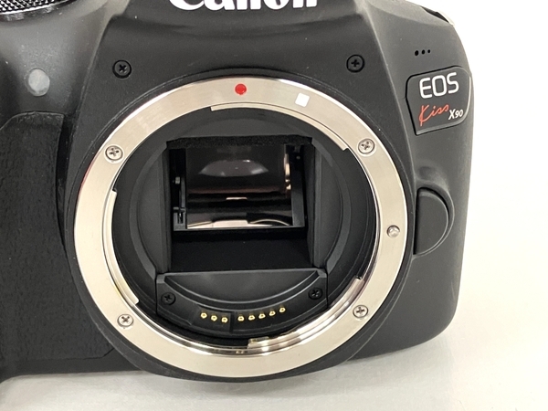 【動作保証】Canon EOS Kiss X90 EF-S 18-55mm f3.5-5.6 IS II デジタル一眼レフカメラ レンズキット ブラック 中古 良好 T8690637_画像4