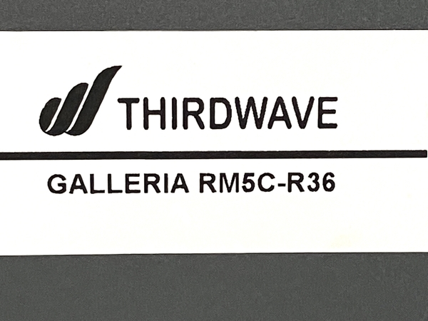 【動作保証】Thirdwave GALLERIA RM5C-R36 ゲーミングデスクトップPC Core i5-12400 16GB SSD 512GB RTX 3060 WIN11 中古 美品 T8676697の画像5