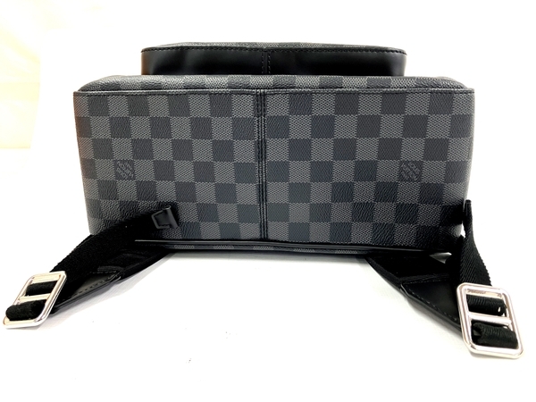 ルイヴィトン ダミエ グラフィット ジョッシュ バックパック N41473 メンズ リュック LOUIS VUITTON ブラック グレー バッグ T8621596_画像7