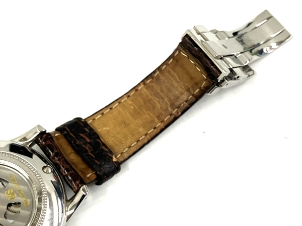 グランドセイコー GMT SBGM021 / 9S66-00A0 自動巻き アイボリー文字盤 革ベルト メンズ 腕時計 SEIKO GS ウォッチ 中古 T8615934_画像7