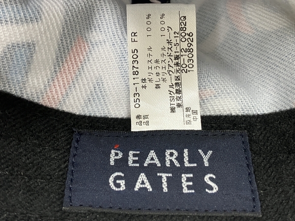 Pearlygates パーリーゲイツ キャップ 帽子 中古 H8709078_画像8