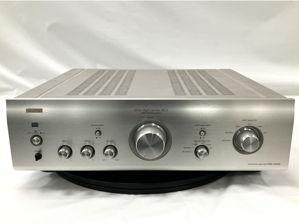 【動作保証】DENON PMA-1500SE プリメインアンプ プレミア シルバー デノン 音響機材 中古 H8691262_画像1