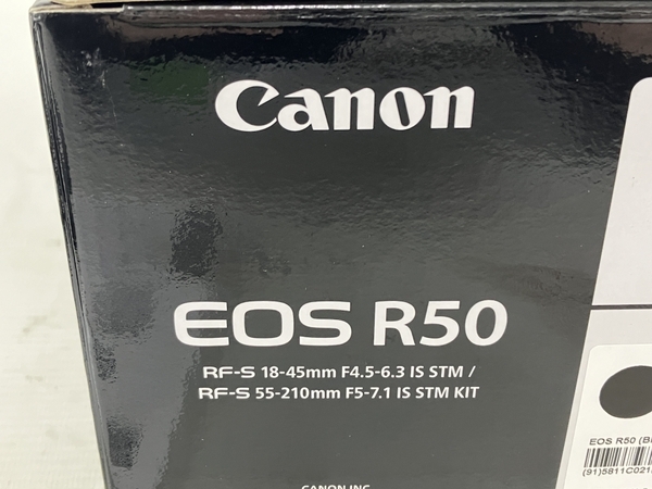 【動作保証】Canon EOS R50 18-45mm 55-210mm ダブルズームキット ミラーレス一眼カメラ 中古 美品 N8706996_画像10