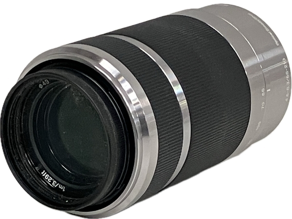 【動作保証】 SONY SEL55210 E f4.5-6.3 55-210mm OSS Optical Steady Shot レンズ カメラ用品 撮影 ソニー ジャンク S8702404の画像1