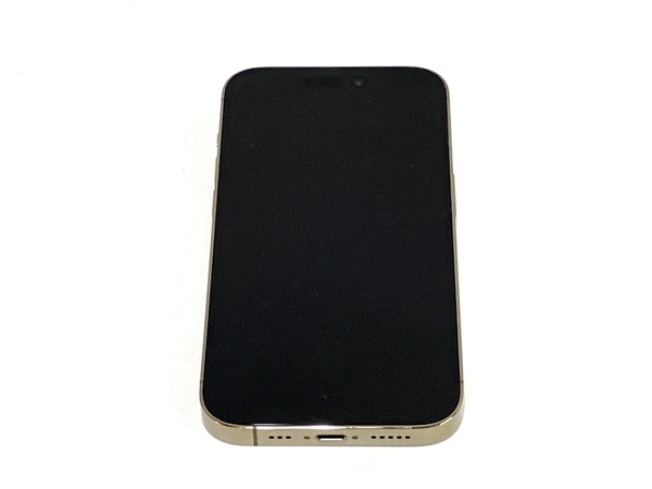 【動作保証】 Apple iPhone 14 Pro MQ073J/A 6.69インチ スマートフォン 128GB SIMフリー SIMロックなし ゴールド 中古 T8560012の画像2