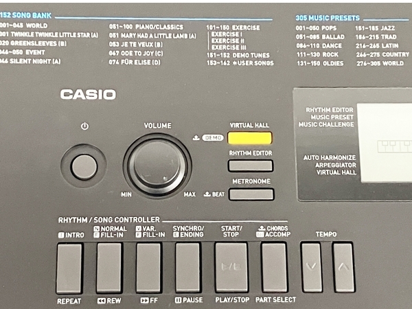 【動作保証】CASIO WK-245 76鍵盤 2018年製 電子 ピアノ キーボード 中古S8708134の画像9