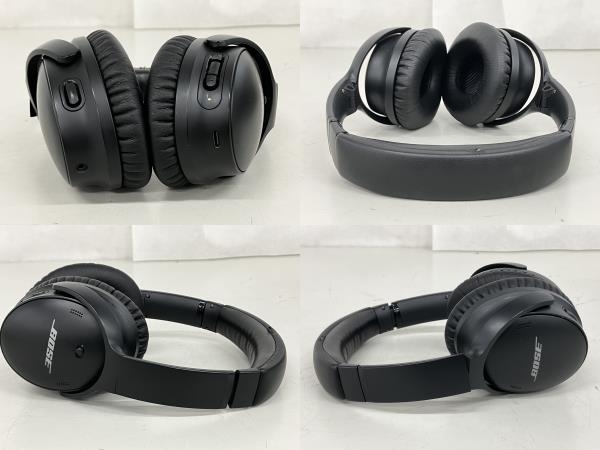 【動作保証】BOSE QUIETCOMFORT 45 ヘッドフォン ボーズ ブラック ケース付き 音響機器 中古 K8695810_画像9