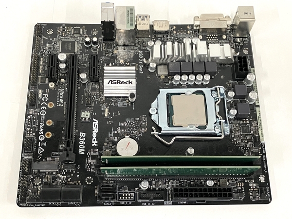 ASRock B360M CPU Intel i7-9700 ADATA 8GB×2 マザーボード コア付き メモリ付き PCパーツ ジャンク B8646855の画像1