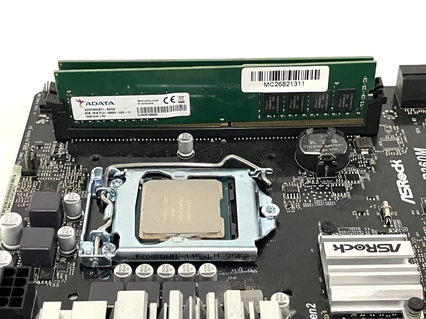 ASRock B360M CPU Intel i7-9700 ADATA 8GB×2 マザーボード コア付き メモリ付き PCパーツ ジャンク B8646855の画像4