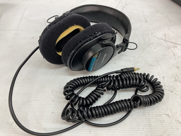 SONY MDR-7506 ステレオ モニター ヘッドホン 音響機器 折りたたみ 収納ケース 中古 C8650530_画像2