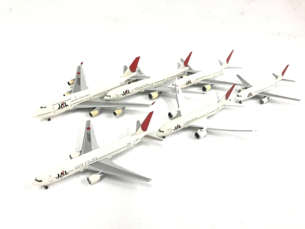 herpa 1/500 JAL ボーイング 504416 510790 515306 504058 506625 506724 6機セット 中古 T8700460の画像1