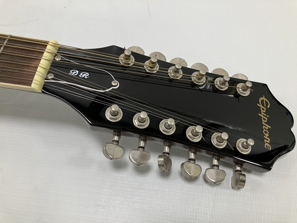 【動作保証】 Epiphone DR-212 Natural 12弦 アコースティックギター アコギ ギター エピフォン 弦楽器 中古 美品 H8683495の画像3