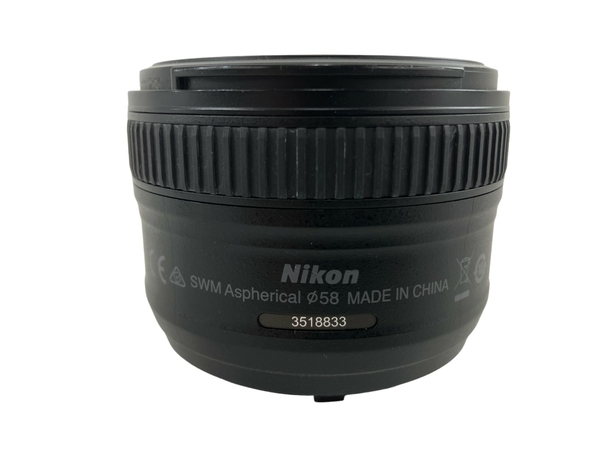 【動作保証】Nikon AF-S NIKKOR 50mm 1:1.8 G カメラレンズ 中古 N8714258の画像5
