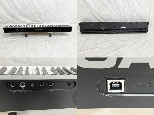 【動作保証】CASIO privia PX-S1000 電子ピアノ ブラック 2020年製 カシオ 中古 良好 Y8679519_画像7