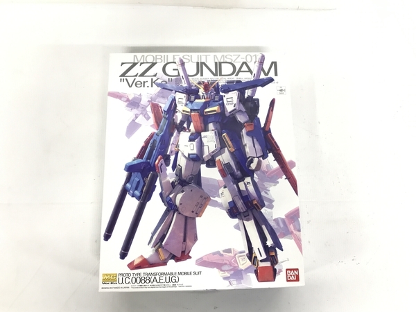 BANDAI MG 1/100 MSZ-010 ダブルゼータガンダム Ver.Ka 機動戦士ガンダムZZ ガンプラ バンダイ 未組立 未使用 F8702539_画像1