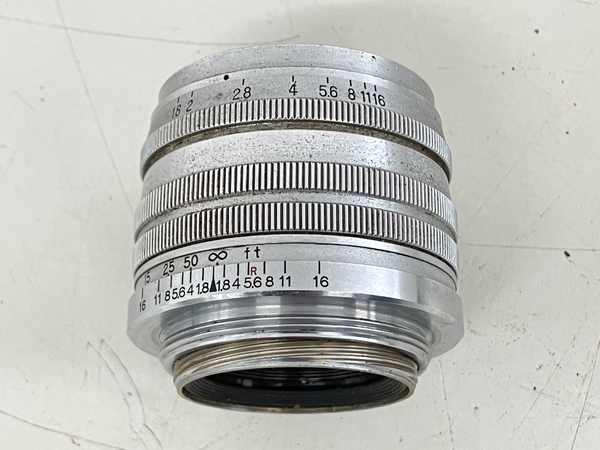 Canon 50mm f1.8 レンズ キャノン Lマウント ジャンク K8701910の画像7