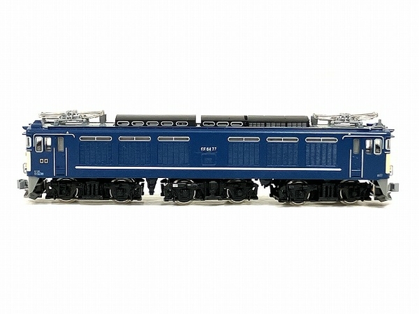 【動作保証】KATO 3042-9 EF64 77タイプ お召し仕様 ラウンドハウス 電気機関車 鉄道模型 中古 良好 O8708818_画像6