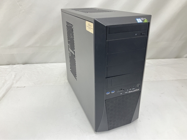 Thirdwave GALLERIA XT ゲーミングデスクトップパソコン Core i7-7700 8GB SSD 525GB HDD 2TB GeForce GTX 1060 WIN11 中古 美品 T8508783の画像1