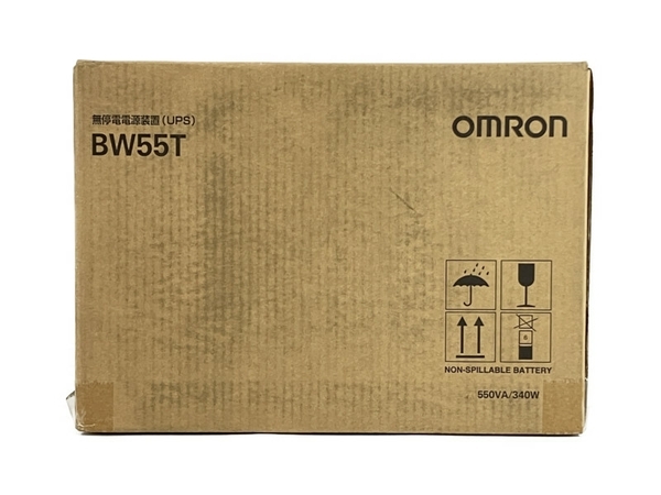 OMRON オムロン BW55T 無停電電源装置 常時商用給電/正弦波出力 未使用 N8694513