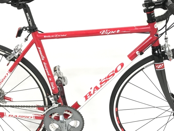 【動作保証】【引取限定】BASSO VIPER SHIMANO Tiagra ロードバイク 2014年モデル クロモリフレーム 自転車 中古 直 F8717348の画像4