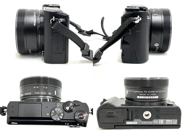 Nikon 1 J5 NIKKOR 10-30mm 1:3.5-5.6 VR ミラーレス 一眼 カメラ ボディ レンズ セット ジャンク M8510563の画像5