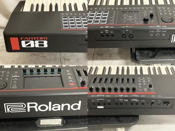 【動作保証】Roland ローランド FANTOM 08 ファントム シンセサイザー 88鍵 鍵盤楽器 中古 美品 S8680252の画像8