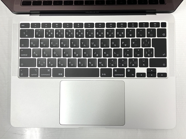 【動作保証】Apple MacBook Air M1 2020 ノート PC 8 GB SSD 256GB Ventura シルバー 中古 T8608459_画像4