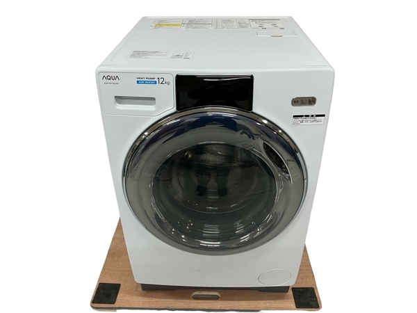 【動作保証】AQUA AQW-DX12M ドラム式 乾燥洗濯機 12kg 2022年製 まっ直ぐドラム 洗濯機 アクア 家電 中古 楽 H8668323の画像1