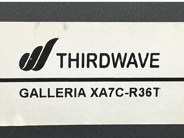 【動作保証】Thirdwave GALLERIA デスクトップ パソコン XA7C-R36T i7-11700 16GB SSD 1TB RTX 3060 Ti 中古 M8639535の画像7