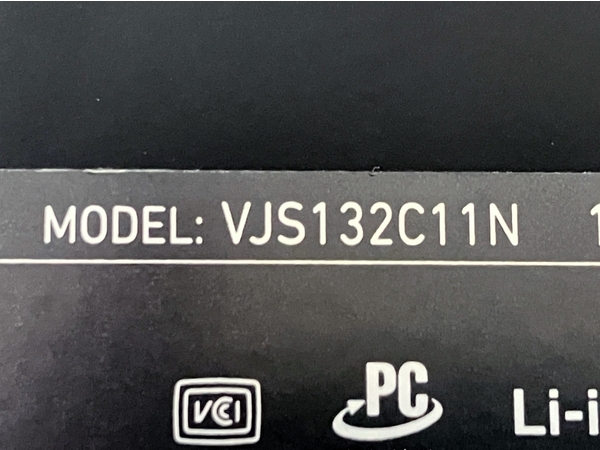 VAIO VJS132C11N 13.3型 ノートパソコン PC i7-8550U 8GB SSD 256GB win11 訳有 M8587590_画像9