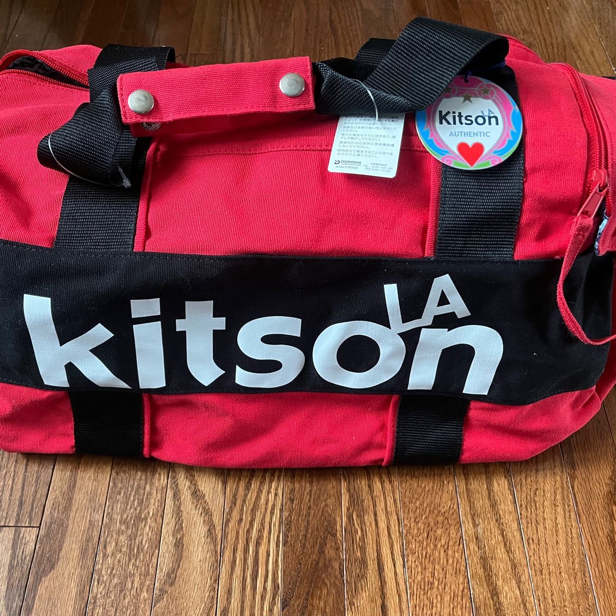 新品　未使用　KITSON キットソン  ボストンバッグ　2way バッグ  ショルダーバッグ　旅行バッグ　トミーヒルフィガー