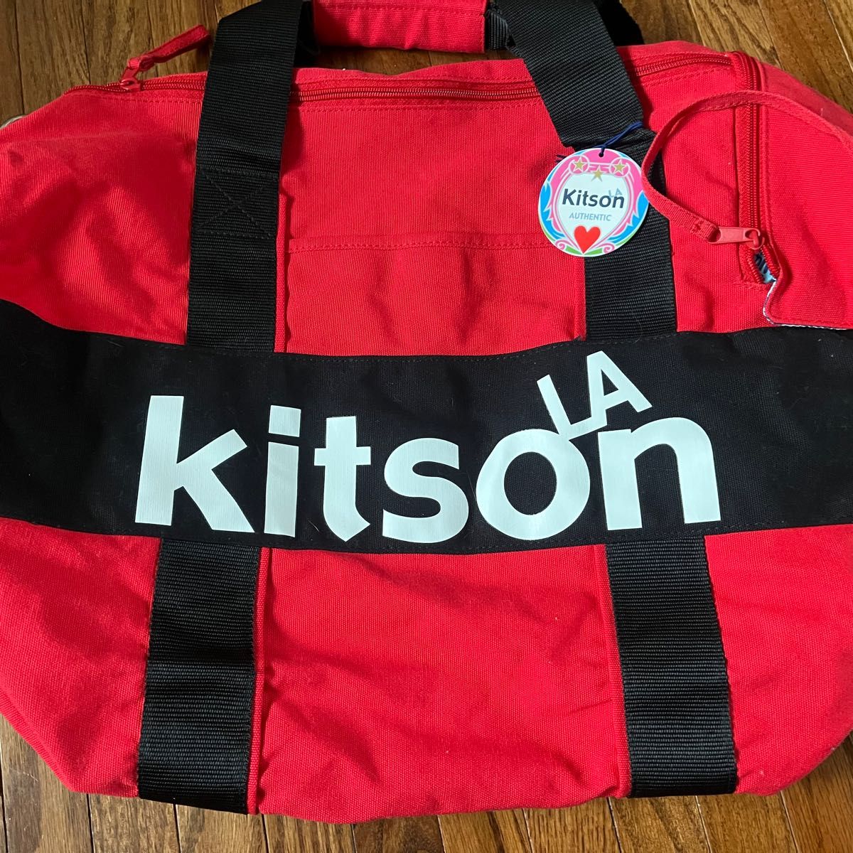 新品　未使用　KITSON キットソン  ボストンバッグ　2way バッグ  ショルダーバッグ　旅行バッグ　トミーヒルフィガー