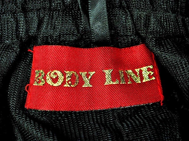 PY2-903◇//新品未使用♪BODY LINE♪2枚重ねのふんわり幅広の透けスカートにキュンとする♪ブラック*ダンス衣装にも♪スカート※▲_画像6