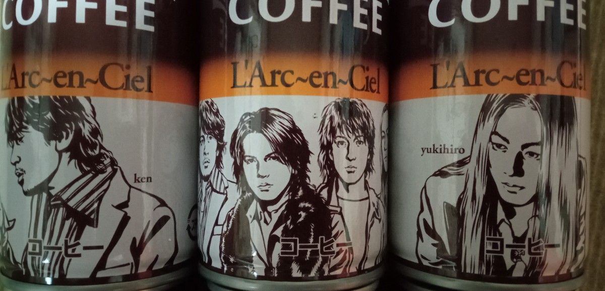 L'Arc～en～Ciel ポッカ缶 ラルク ラルクアンシエル SMILEツアー ツアーグッズ レア コンプリート