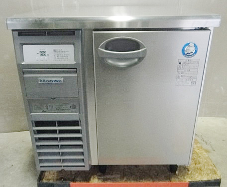  Fukushima 1 door pcs under refrigerator KYRC-080RM2 111L 2018 year table angle dent / north . industry cold table 