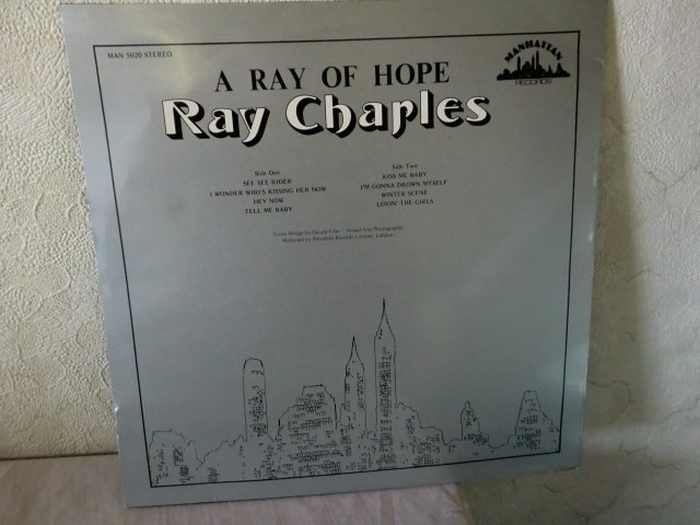 (EE)【何点でも同送料 LP/レコード/Ray Charles A Ray Of Hope/レイチャールズ/Man 5020(UK)の画像4