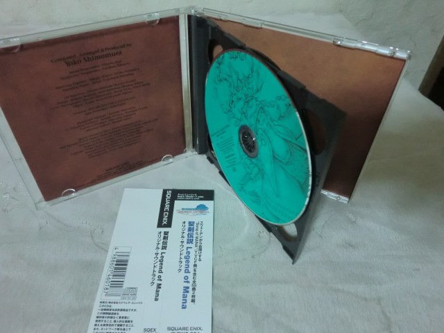 (A)何点でも同送料/2CD/2枚組CD 「聖剣伝説 Legend of Mana オリジナル・サウンドトラック」_画像3