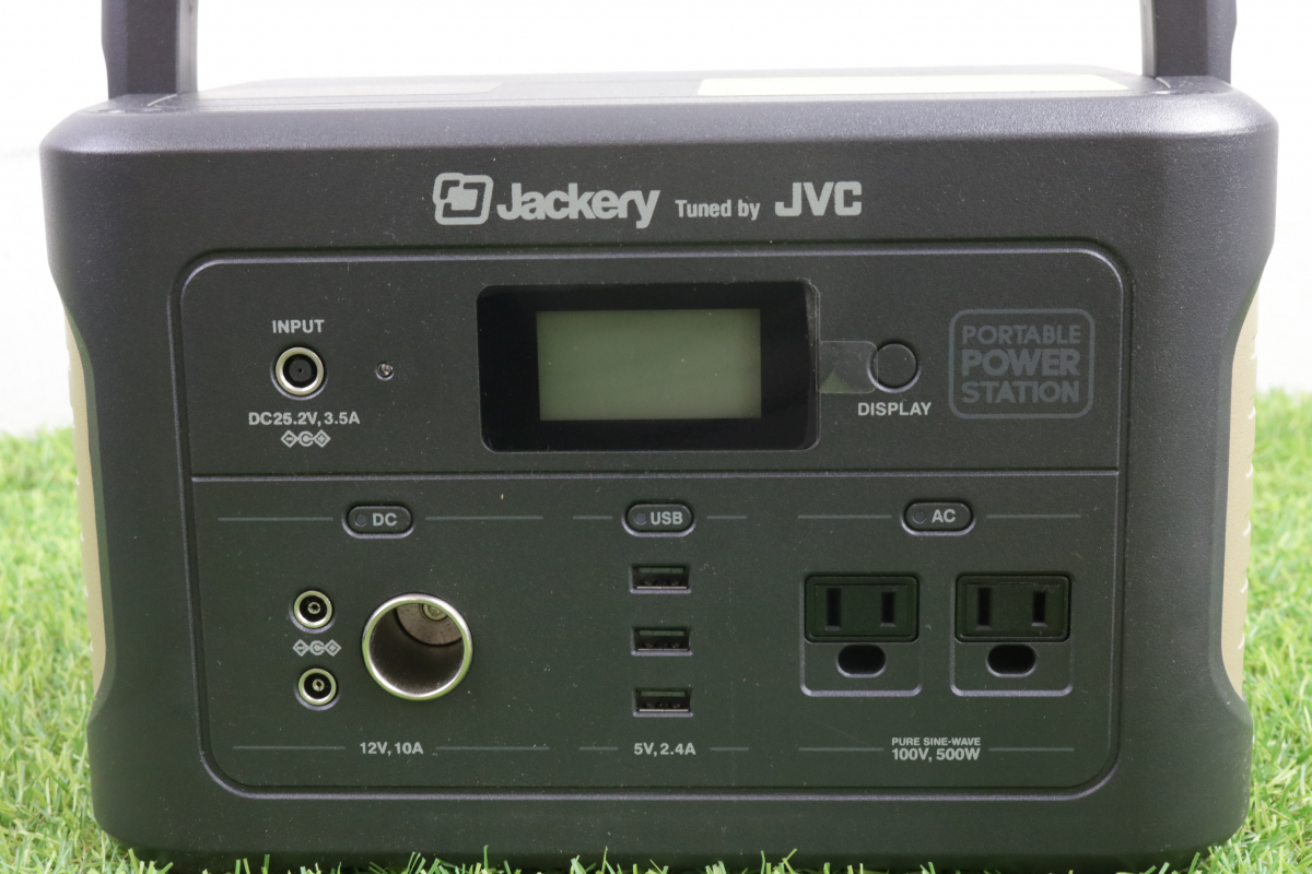 【通電OK/小物・説明書付き】JVC Jackery BN-RB6 ポータブル電源 ブラックカラー 趣味 練習 初心者 コレクション コレクター 028FODFR01_画像5