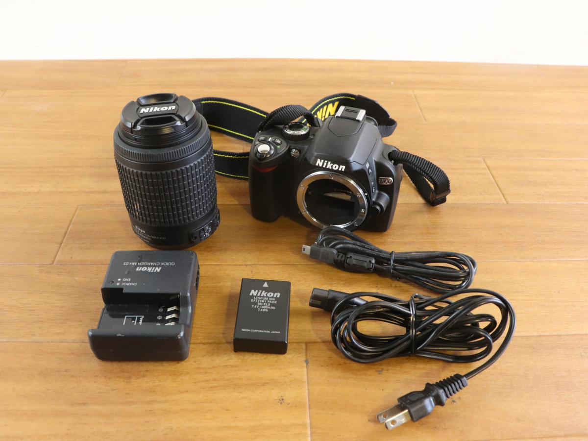 Nikon ニコン D60 AF-S NIKKOR 55－200ｍｍ 1：4－5.6Ｇ 一眼レフデジタルカメラ デジカメ 記念 写真 撮影 趣味 コレクション 003FEFFY10の画像1