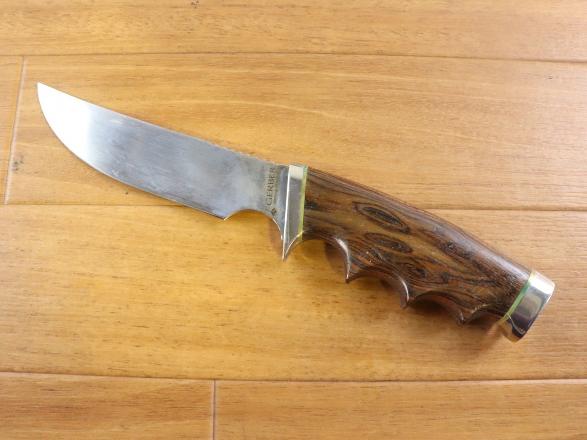 【片刃ナイフ /未成年購入不可】 GERBER ガーバー モデル525 シースナイフ ナイフ 刃渡り約13.5cm 趣味 コレクション 025FCFFY11の画像8