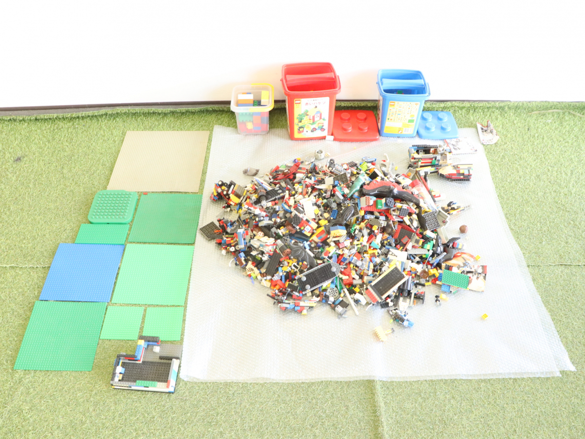 ★【LEGOまとめ】 総重量約16.6kg LEGO レゴ おもちゃ レゴブロック 基礎版 プレート おもちゃ 遊び ボックス付き 趣味 003FUMFY21の画像1