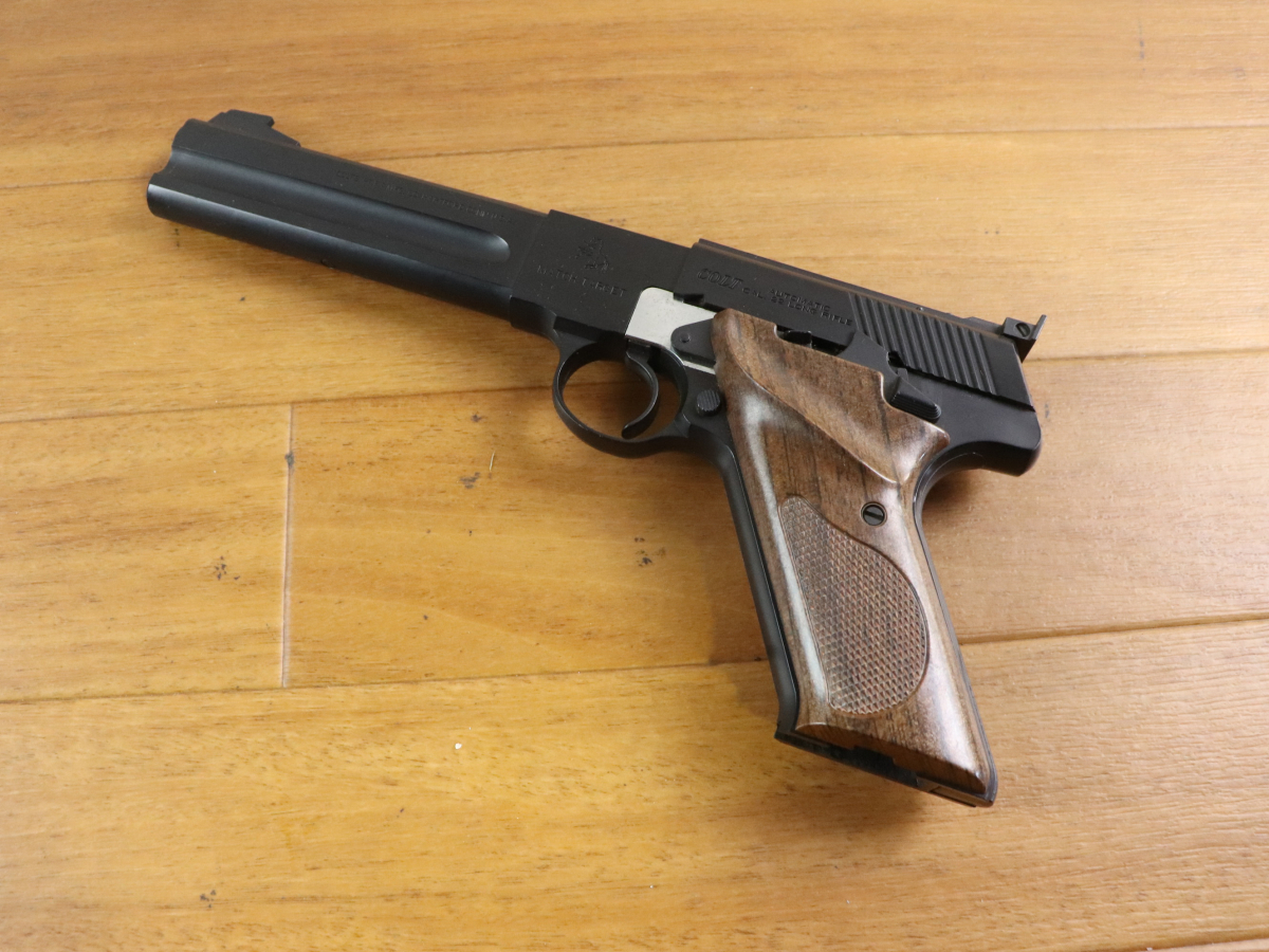 [SPG Mark attaching ] Kokusai COLT WOODSMAN MATCHTARGET AUTO MATIC CAL22 model gun toy toy gun hobby 008FUKFY27