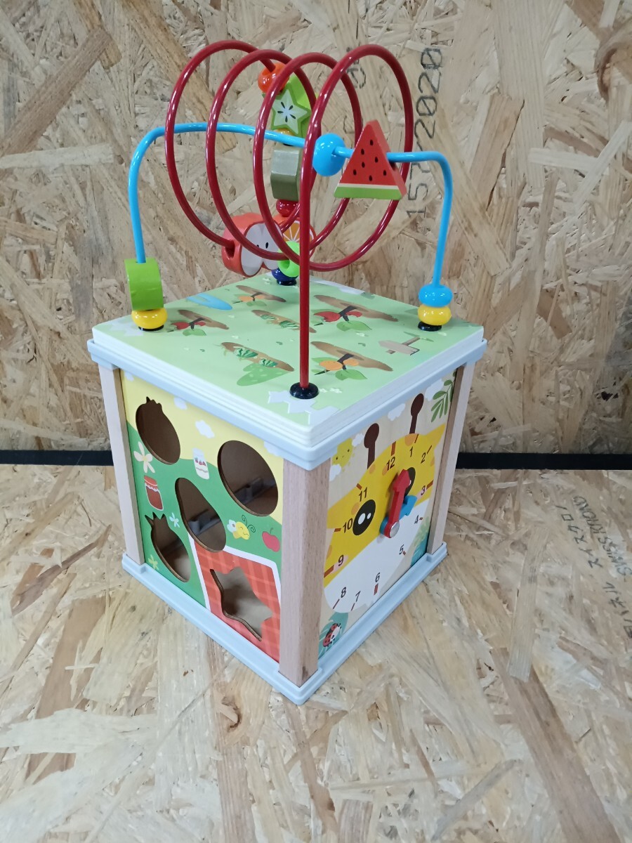 T-230 モンテッソーリ おもちゃ 男の子 女の子 知育玩具 木のおもちゃ1 2 3歳 誕生日プレゼント 知育時計 指先の知育 モンテッソーリ教具の画像3